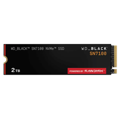 SSD gắn trong SSD WD 2TB Black SN7100 PCle Gen4x 4 NVMe M.2 WDS200T4X0E-00CJA0 - Bảo Hành 5 năm