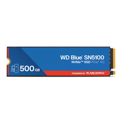 SSD gắn trong WD 500GB Blue SN5100 PCle Gen4x 4 NVMe M.2 WDS500G5B0E - Bảo Hành 5 năm