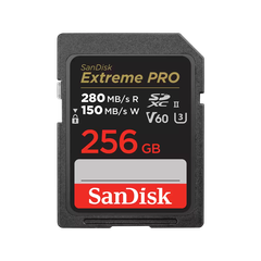 Thẻ nhớ SDXC SanDisk Extreme Pro 256GB V60 U3 UHS-II upto 280MB/s SDSDXEP-256G-GN4IN - Bảo hành 7 năm