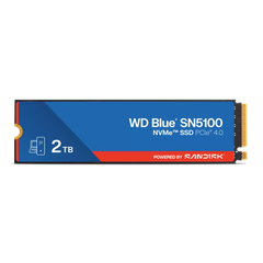 SSD gắn trong WD 2TB Blue SN5100 PCle Gen4x 4 NVMe M.2 WDS200T5B0EE upto 7100Mb/s - Bảo Hành 5 năm