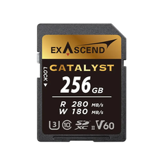 Thẻ Nhớ SDXC Exascend Catalyst 256GB C10 U3 V60 UHS-II upto 280MB/s EX256GSDV60 - Bảo hành 5 năm