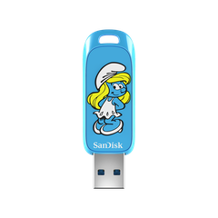 USB 3.2 Sandisk Smurfette Edition TypeA SDCZIS 256GB 130MB/s SDCZIS-256G-G46 xì trum - Bảo hành 5 năm