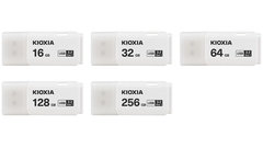 USB 3.2 KIOXIA TransMemory U301 32GB upto 100MB/s LLU301W032GG4 Trắng - Bảo hành 5 năm