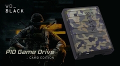 Ổ cứng di động HDD Western Digital Black P10 Game Drive USB 3.2 4TB WDBZ7D0040BGN-WESN (Camo) - Bảo hành 3 năm