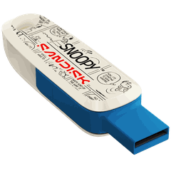 USB 3.2 OTG Sandisk Snoopy Phone Drive Type-C SDDDC6 256GB 100MB/s SDDDC6-256G-PS46 Màu Xanh - Bảo hành 5 năm