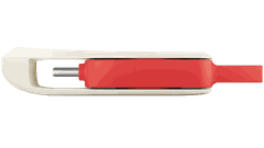 USB 3.2 OTG Sandisk Snoopy Phone Drive Type-C SDDDC6 128GB 100MB/s SDDDC6-128G-PS46 Màu Đỏ - Bảo hành 5 năm