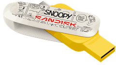 USB 3.2 OTG Sandisk Snoopy Phone Drive Type-C SDDDC6 64GB 100MB/s SDDDC6-064G-PS46 Màu Vàng - Bảo hành 5 năm