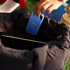 Ổ cứng di động SSD Sandisk Creator 4TB E81C 2000MB/s SDSSDE81C-4T00-G25 màu xanh - Bảo hành 5 năm