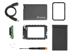 Hộp đựng / Box ổ cứng SATA III USB 3.1 Gen 1 Transcend TS0GSJ25CK3 - Bảo hành 2 năm