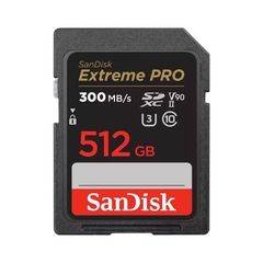 Thẻ nhớ SDXC Sandisk Extreme Pro 512GB V90 U3 C10 UHS-II 300MB/s SDSDXDK-512G-GN4IN - Bảo hành trọn đời