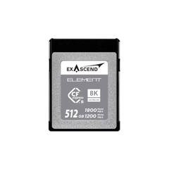 Thẻ Nhớ CFexpress Type B Exascend Element 256GB PCIe 3.0 upto 1800MB/s EXPC3S256GB - Bảo hành 3 năm