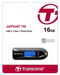 USB 3.1 Gen1 Transcend Jet Flash 790K 16GB 5Gbps TS16GJF790K - Bảo hành 5 năm