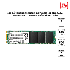 Ổ cứng gắn trong 1TB SSD 825S M.2 Transcend TS1TMTS825S - Bảo hành 3 năm