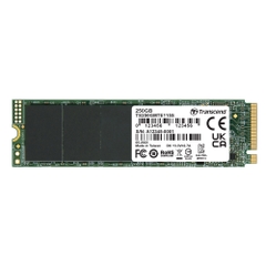 Ổ cứng gắn trong 250GB SSD115S M.2 2280, PCIe Gen3x4, Transcend (up to R/W: 3000/1300MB/s) - Bảo Hành 3 năm