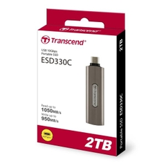 Ổ cứng di động SSD Transcend ESD330C 512GB 1050MB/s TS512GESD330C - Bảo hành 5 năm