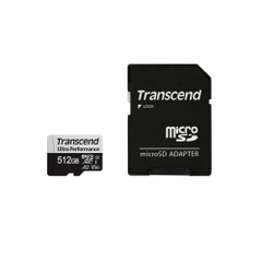 Thẻ nhớ MicroSDXC Transcend USD340S 512GB UHS-I U3 A2 upto 160MB/s TS512GUSD340S (kèm adaptor) - Bảo hành 5 năm