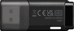 USB 3.2 KIOXIA TransMemory U301 64GB upto 100MB/s LU301K064GG4 Đen - Bảo hành 5 năm