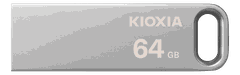 USB 3.2 KIOXIA TransMemory U366 64GB upto 100MB/s LU366S064GG4 - Bảo hành 5 năm