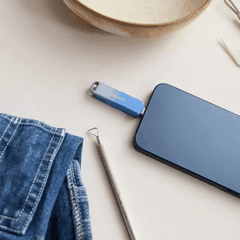 USB 3.2 Gen 1 Sandisk Creator Phone Drive SDIXD0N 256GB Type-C & Lightning SDIXD0N-256G-GN6TP- Bảo hành 2 năm