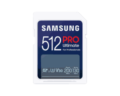 Thẻ nhớ SDXC Samsung PRO Ultimate UHS-I 512GB 200MB/s MB-SY512S/WW - Bảo hành 10 năm