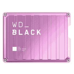 Ổ cứng di động HDD Western Digital Black P10 Game Drive USB3.2 4TB Hồng WDBZ7D0040BPK-WESN - Bảo hành 3 năm