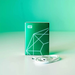 Ổ cứng di động HDD Western Digital My Passport Ultra Type-C USB3.0 2.5" 6TB 5Gbps Green WDBECU0060BGN-WESN - Bảo hành 3 năm