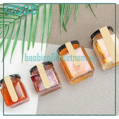 Hũ thủy tinh vuông 730ml