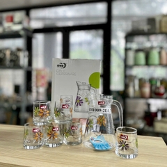 Bộ bình thủy tinh
