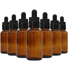Chai thuỷ tinh khoen bóp nhỏ giọt 15ml, 30ml, 50ml