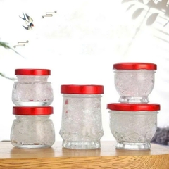 Hũ thủy tinh  nắp nhôm