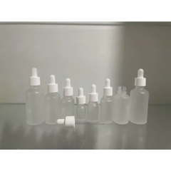 Chai thuỷ tinh mờ vòi bơm 5ml, 10ml, 15ml, 20ml, 30ml, 50ml, 100ml