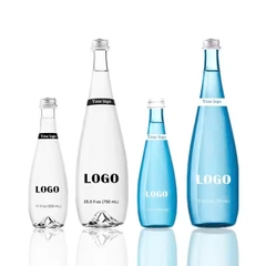 Chai Giọt Nước Dáng Bầu, Đế Mỏng 330ml, 500ml. Đựng Nước Khoáng, Rượu, Đồ Uống