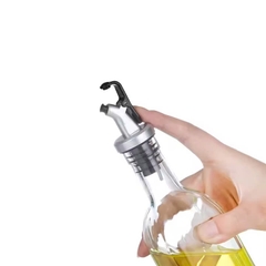 Chai Thủy Tinh Đựng Dầu Ăn, Nước Mắm, Xì Dầu 200ml 300ml 500ml, Có Vạch Chia, Vòi Rót, Chất Liệu Thủy Tinh Borosilicate