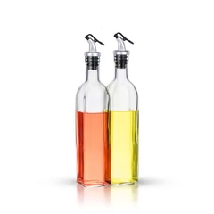 Chai Thủy Tinh Đựng Dầu Ăn, Nước Mắm, Xì Dầu 200ml 300ml 500ml, Có Vạch Chia, Vòi Rót, Chất Liệu Thủy Tinh Borosilicate