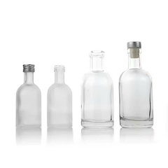 Chai Thủy Tinh  Đựng Rượu Nút Cao Su Bọc Nhôm Vàng, Dung Tích 100ml 200ml 375ml 500ml 750ml 1000ml