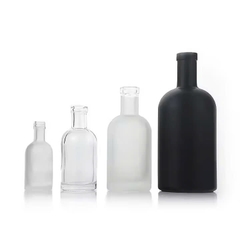 Chai Thủy Tinh  Đựng Rượu Nút Cao Su Bọc Nhôm Vàng, Dung Tích 100ml 200ml 375ml 500ml 750ml 1000ml