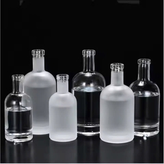 Chai Thủy Tinh  Đựng Rượu Nút Cao Su Bọc Nhôm Vàng, Dung Tích 100ml 200ml 375ml 500ml 750ml 1000ml