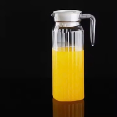 Bình Thủy Tinh 1L Có Nắp Nhựa