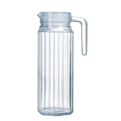 Bình Thủy Tinh 1L Có Nắp Nhựa
