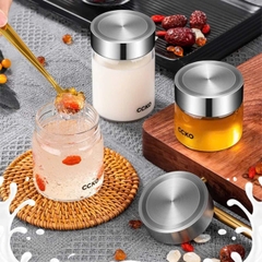Hũ thuỷ tinh đa năng chuyên đựng nước yến, mật ong, cao xoa bóp...