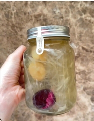 Hũ thủy tinh Mason 380ml nắp nhôm