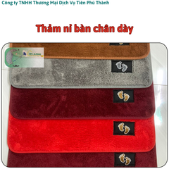 Thảm nỉ bàn chân 40-60