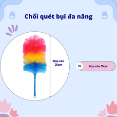 Chổi quét bụi 3 màu