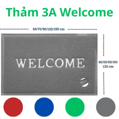 Thảm trãi sàn 3A welcome