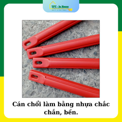Chổi cỏ cán đỏ ( Chổi Siêu Thị )