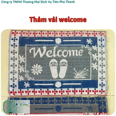 Thảm welcome vải 40x60