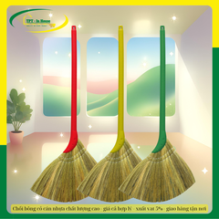 Chổi cỏ cán nhựa