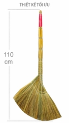 Chổi cỏ cán cây