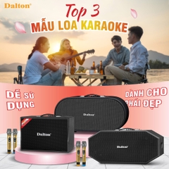 Loa karaoke Dalton K210C công suất 850W.