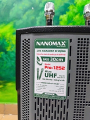 Loa Kéo Nanomax Pro-1252 Bass 30cm Công Suất 400w